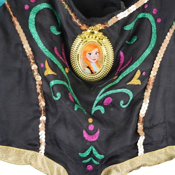 Disney Frozen ANNA Light Up Costume Size 3-6X - Picture 4 of 8